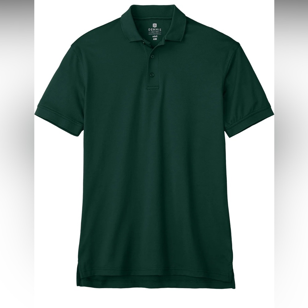 NWT Dennis Uniforms Tech Mesh Polo